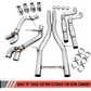 AWE Tuning 16-19 Chevy Camaro SS Resonated Cat-Back Exhaust -Track Edition (Quad Chrome Silver Tips)