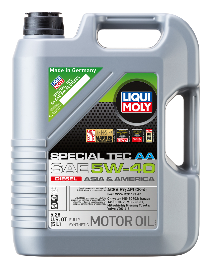 LIQUI MOLY 5L Special Tec AA Motor Oil 5W40 - Diesel