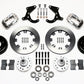Wilwood Forged Dynalite Front Kit 12.19in Polished 55-57 Chevy