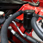 J&L 15-17 Dodge Hellcat 6.2L Hemi Driver Side Oil Separator 3.0 - Black Anodized