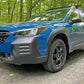 Rally Armor 2022 Subaru Outback Wilderness Black Mud Flap Blue Logo