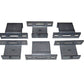 Lund 99-16 Ford F-250 Std. Cab (54in) EZ Running Board Mounting Bracket Kit - Brite