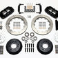 Wilwood Narrow Superlite 6R Front Hub Kit 12.88in 1970-1973 Mustang Disc Spindle