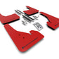 Rally Armor 18-22 Toyota Corolla Hatchback Red UR Mud Flap Black Logo