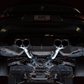 AWE Track Edition Catback Exhaust for BMW G8X M3/M4 - Chrome Silver Tips