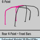 Cusco D1 Chromoly 4/5-Psgr 6-PT DASH-THRU Roll Cage Subaru GVB STi 11-14 (S/O/No CNCL) CUSCO BLUE