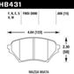 Hawk 01-05 Mazda Miata HPS 5.0 Front Brake Pads