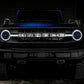 Oracle 21-22 Ford Bronco Headlight Halo Kit w/DRL Bar - Base Headlights ColorSHIFT -w/2.0 Controller
