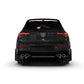 Rally Armor 2022 MK8 Volkswagen Golf GTI/R Black UR Mud Flap w/ Red Logo