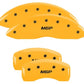 MGP 4 Caliper Covers Engraved Front & Rear MGP Yellow Finish Black Characters 2019 Ford Edge
