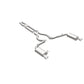 MagnaFlow Cat Back, SS, 3in, Street, Dual Split Polished 4.5in Tips 2015 Ford Mustang GT V8 5.0L