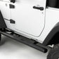 Rugged Ridge 4 1/4-In Oval Side Step Black 07-18 Jeep Wrangler JK