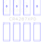 King Honda B18C1/B18C5 16V (Size STDX - Predoweled for Alum Rods) Performance Rod Bearing Set