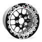 Weld S77 15x9.33 / 5x4.5 BP / 5.5in. BS Black Wheel (Medium Pad) - Black Single Beadlock MT