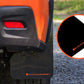 Rally Armor 13-17 Subaru XV Crosstrek Black Mud Flap w/ Orange Logo