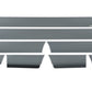 Putco 09-14 Ford F-150 Reg Cab 6.5 Short Box - 7in Wide (10pcs) Black Platinum Rocker Panels