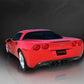 Corsa Black Xtreme Axle-Back Exhaust w/Dual Black 3.5in Tips 09-13 Chevrolet Corvette C6 6.2L V8