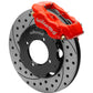 Wilwood Dynalite Front Big Brake Kit 11.00in SRP Drilled & Slotted Rotors - Red