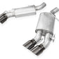Stainless Works 16-21 Camaro SS 3in Original SW Connect Axle Back w/Valve - 4in Quad Black Tips