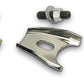 Moroso Chevrolet V8/90 Degree V6 Distributor Hold Down Clamp - Clear Zinc Steel