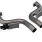 QTP 11-18 Dodge Challenger/Charger 5.7L 2.5in 304SS Aggressor Cutout Dual Mid Pipes