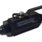 Vibrant -12AN to -12AN Male Shut Off Valve - Black
