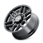 ION Type 146 20x9 / 6x139.7 BP / 0mm Offset / 106mm Hub Matte Black W/Machined Dart Tint Wheel