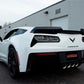 Corsa 2015 Corvette Z06 2.75in Axle Back Exhaust Polished Dual Rear Exit Quad 4.5in Tip (Sport)