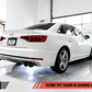 AWE Tuning Audi B9 S4 Touring Edition Exhaust - Non-Resonated (Black 102mm Tips)