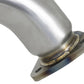 aFe Twisted Steel 3in Rear Down-Pipe/Mid Pipe 2017+ Honda Civic Type R I4 2.0L (t)