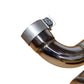 Injen 07-17 Jeep Wrangler JK 3.6L/3.8L 63mm Polished Axle-back Exhaust w/ 4in Black Tips