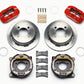 Wilwood Dynapro Low-Profile 11.00in P-Brake Kit - Red Ford 7.5in Rear 2.80 Offset - 4-Lug