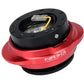NRG Quick Release Kit - Black Body/ Red Oval Ring