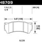 Hawk Performance Alcon Mono 6, Model 4497 HPS Street Brake Pads