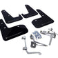 Rally Armor 11-14 Subaru WRX/STI (Sedan Only) Black UR Mud Flap w/ Grey Logo