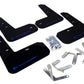 Rally Armor 13-17 Subaru BRZ / Scion FR-S Black UR Mud Flap w/ Blue Logo