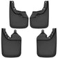 Husky Liners 2016-2017 Toyota Tacoma w/ OE Fender Flares Front and Rear Mud Guards - Black