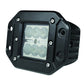 Hella Value Fit Flush Mount 3in 18W Cube Flood Beam LED Light