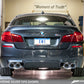 AWE Tuning BMW F10 M5 Touring Edition Axle-Back Exhaust Chrome Silver Tips