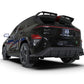 Rally Armor 2024 Hyundai Kona N Line Black UR Mud Flap - Metallic Black Logo