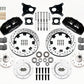 Wilwood Dynapro 6 Front Hub Kit 12.19in Drilled AMC 71-76 OE Disc w/o Bendix Brakes