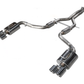 AWE Tuning Panamera 2/4 Track Edition Exhaust (2011-2013) - w/Chrome Silver Tips
