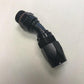 Fragola -10AN Male Rad. Fitting x 30 Degree Pro-Flow Hose End - Black
