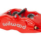 Wilwood Caliper - FSLI4 - Red 1.62in Piston 0.81in Rotor