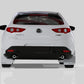 Rally Armor 19-22 Mazda3 GT Sport Hatch Black UR Mud Flap w/ White Logo