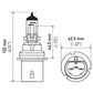 Hella Bulb Hb1 9004 12V 65/45W Xen Ylw