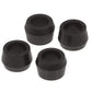 Prothane Universal Shock Bushings - Small Hourglass - 3/4 ID - Black