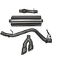 Corsa 14 GMC Sierra/Chevy Silv 1500 Reg. Cab/Std. Bed 5.3L V8 Polished Sport Single Side CB Exhaust