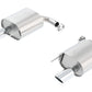 Borla Atak Rear Section 15-17 Ford Mustang 2.3L EcoBoost MT/AT 2.25in pipe 4in tip