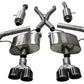 Corsa 18-20 Jeep Grand Cherokee TrackHawk 6.2L Sport Cat-Back Dual Rear Exit w/4.5in Black Tips